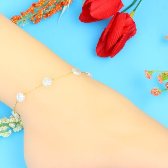 Elegant Handmade Anklet – Perfect for Women & Girls | Ideal Gift Option, DYC1205 - Picture 1 of 7